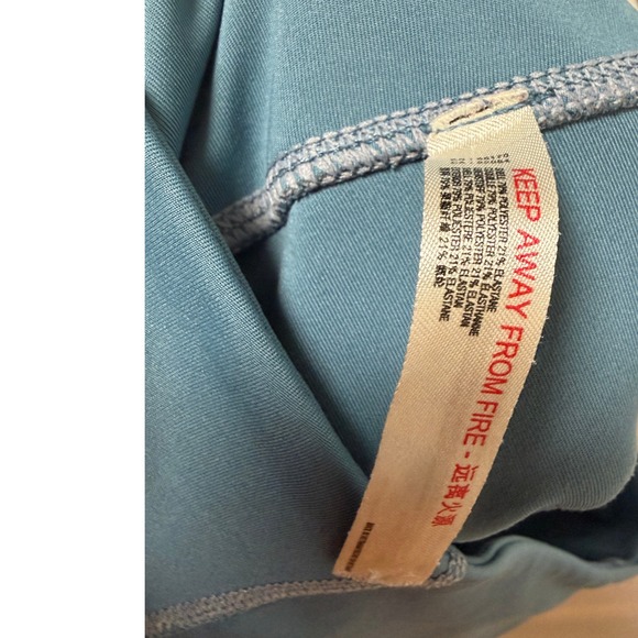 FP Movement Teal Blue High Waisted Pocket Leggings With Pockets Size S - Picture 7 of 7